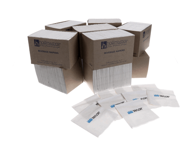 TAYLOR FREEZERS 039430-ADV ADV-NAPKINS 250/BOX W/LOGO