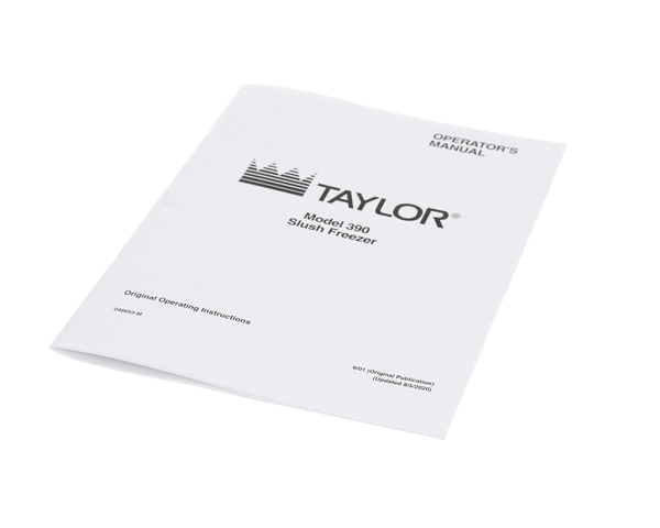 TAYLOR FREEZERS 048693-M MAN-OPER 390