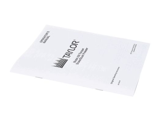 TAYLOR FREEZERS 051430-M MAN-OPER 430-TORQUE