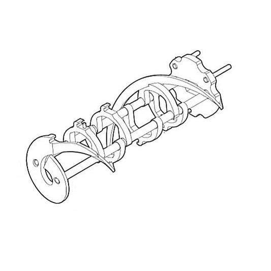 TAYLOR FREEZERS X80291 BEATER A.-2.8QT-1 PIN-SUPPORT